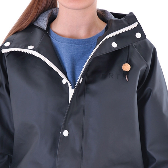 Burton Snowboards BRTN Rain Coat Large Waterproof Bonded Fall Winter Jacket XS - Picture 5 of 16